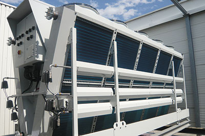 Испарительные охладители высокого давления