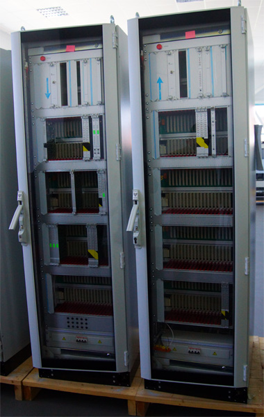 Стойки системы ПАЗ АЭС