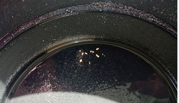 Результат промывки