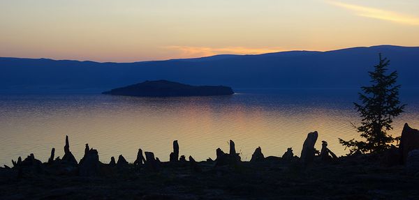 Вечер на Ольхоне. Малое море