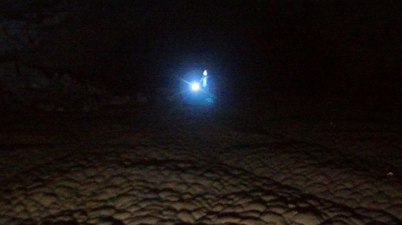 Песчаный «ковер» пещеры