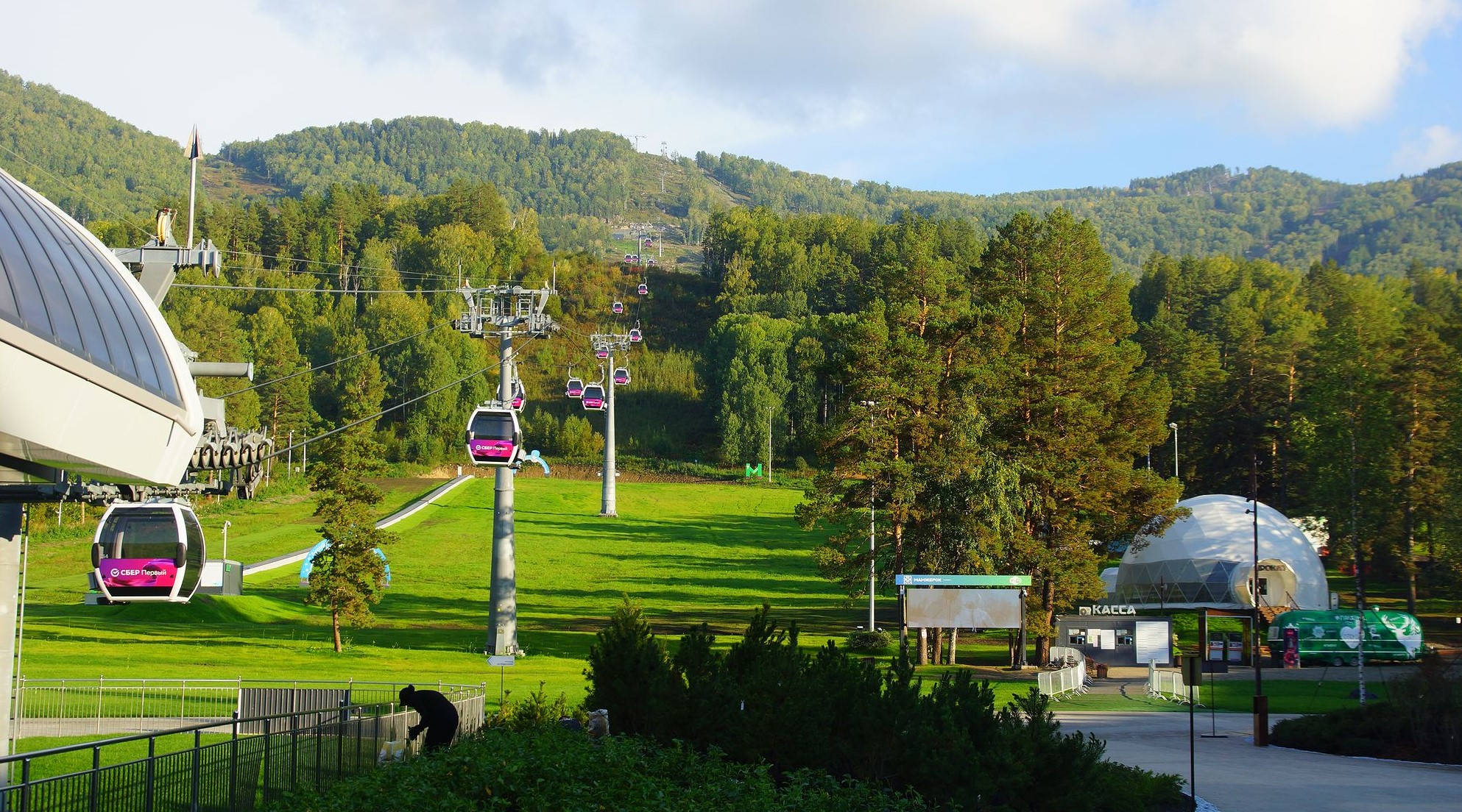 Канатная дорога «Чуйский тракт»