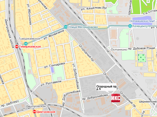 Схема проезда в ЗАО 