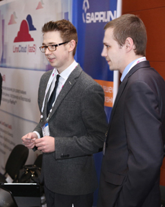 Антон Петров, компания САПРАН (слева)