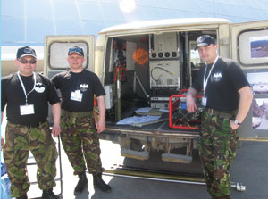 Чечня, Южная Осетия… Узел связи разворачивается за две минуты